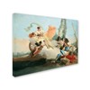Trademark Fine Art Tiepolo 'Rinaldo Enchanted By Armida' Canvas Art, 24x32 AA00869-C2432GG